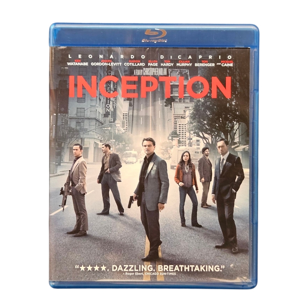 Inception Blu-ray and DVD combo (2010 Leonardo DiCaprio, Ken Watanabe)